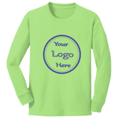 Kids - Youth Long Sleeve Core Cotton Tee Thumbnail
