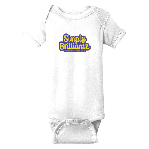 FC - Infant Short Sleeve Baby Rib Bodysuit Thumbnail